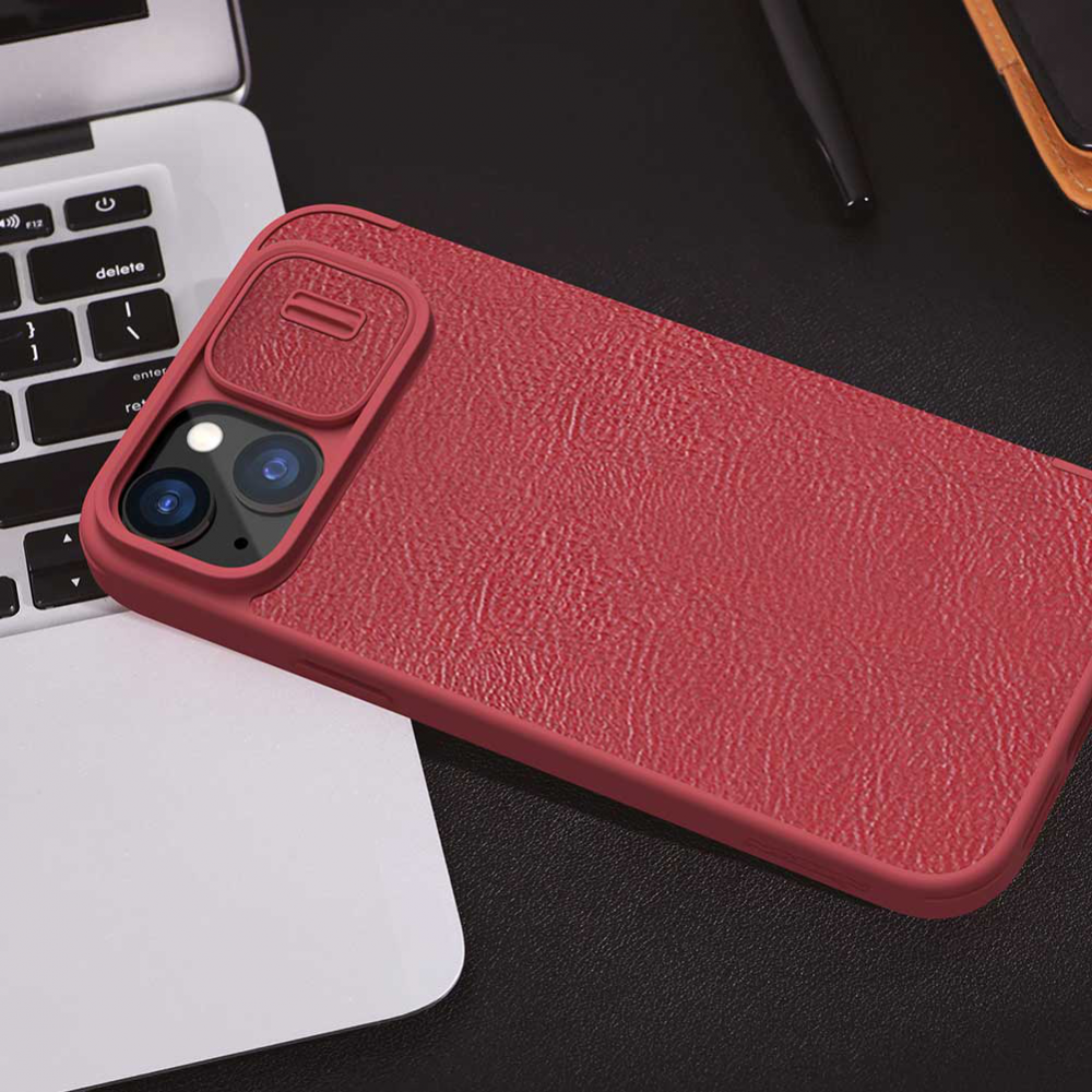 Torbica Nillkin Qin Pro za iPhone 15 Plus 6.7 crvena