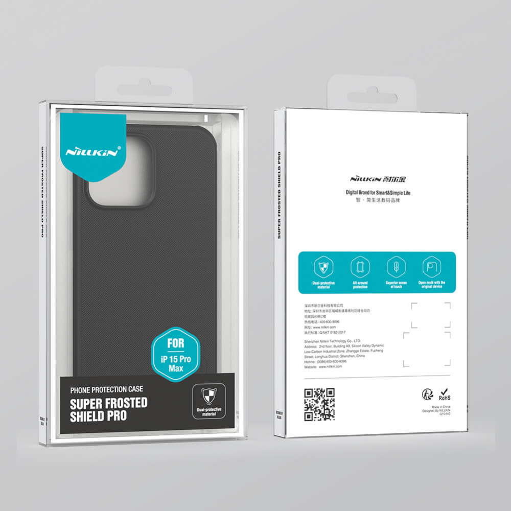 Torbica Nillkin Scrub Pro za iPhone 15 Pro Max 6.7 crna