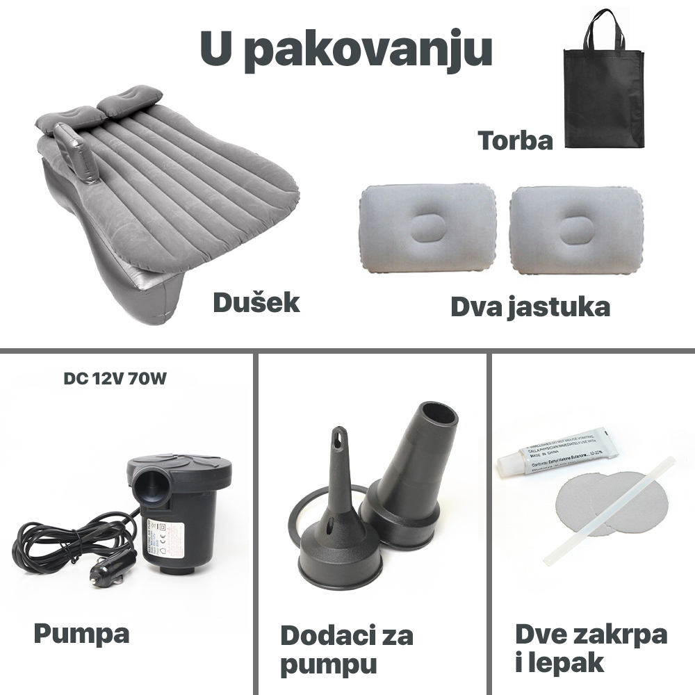 Dusek na naduvavanje za auto JWD-01