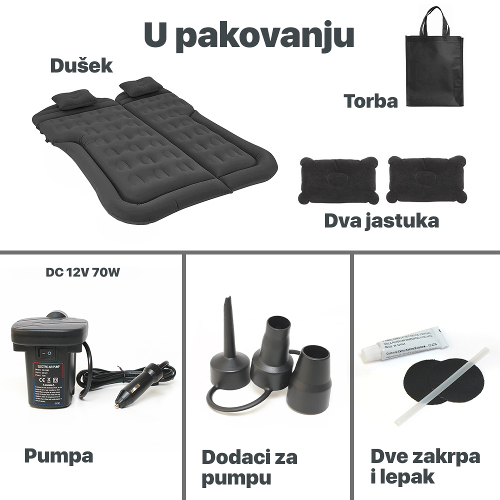 Dusek na naduvavanje za auto JWD-02