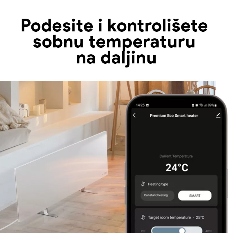 Aeno premium smart eko radijator AGH0001S beli