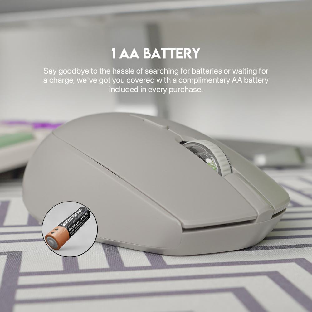 Kancelarijski Wireless mis Fantech W193 sivi