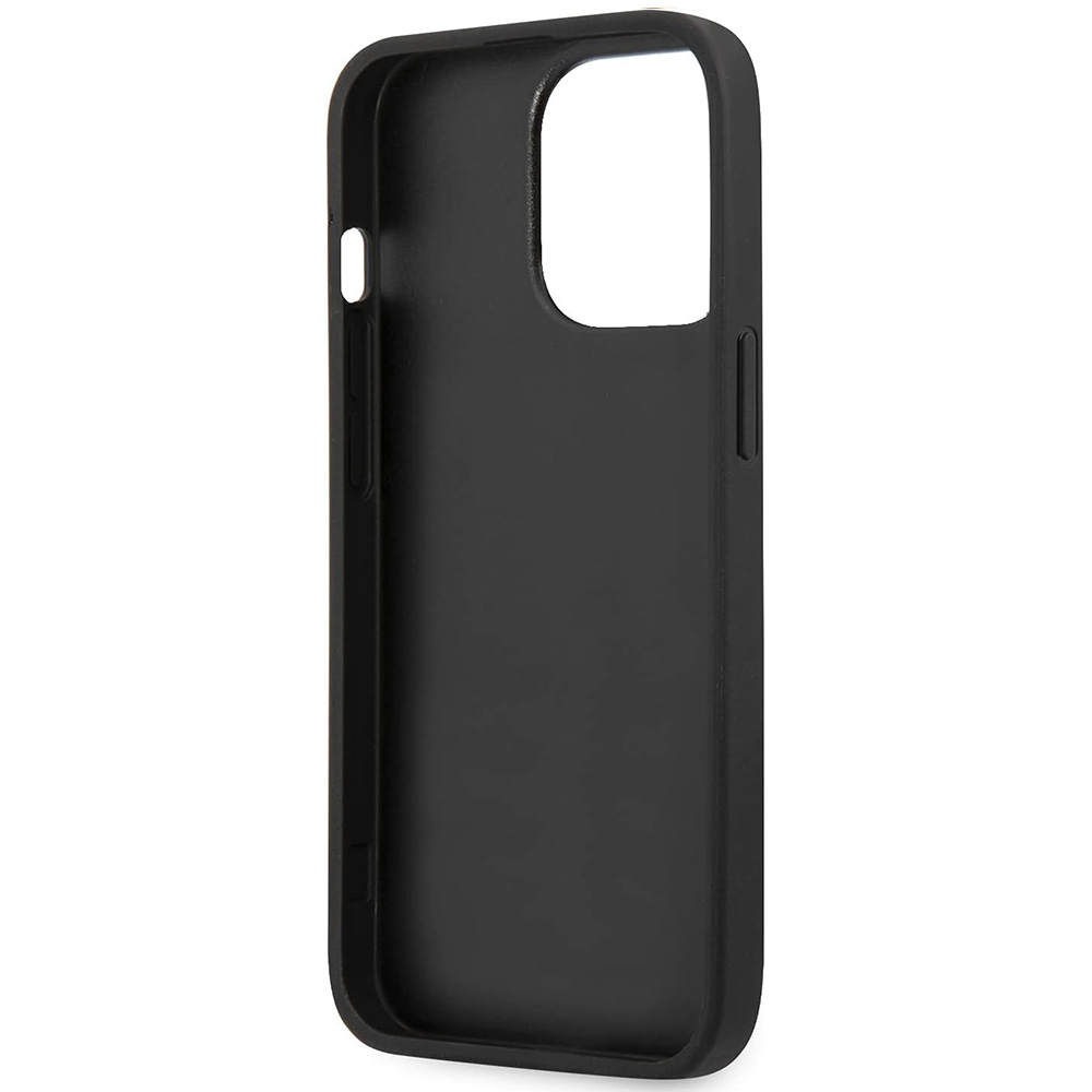 Torbica Guess Hc PC/TPU 4G Pu Bottom Stripe za iPhone 15 Pro 6.1 siva (GUHCP15LG4GLGR)