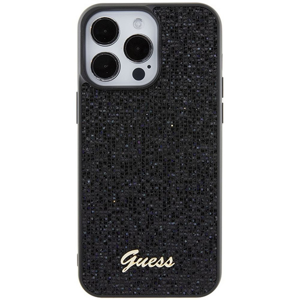 Torbica Guess Hc PU Disco Script Metal za iPhone 15 Pro Max 6.7 (GUHCP15XPMSDGSK)