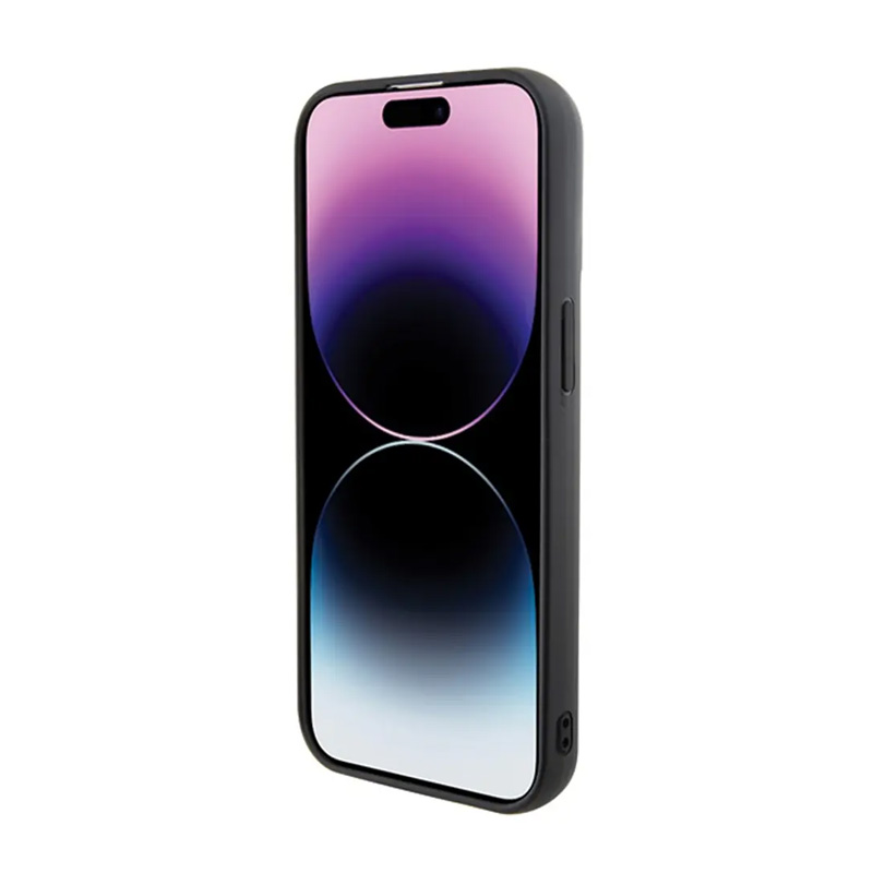 Torbica Karl Lagerfeld Hc 3D Multi Logo za iPhone 15 6.1 crna (KLHCP15S3DMKRLK)