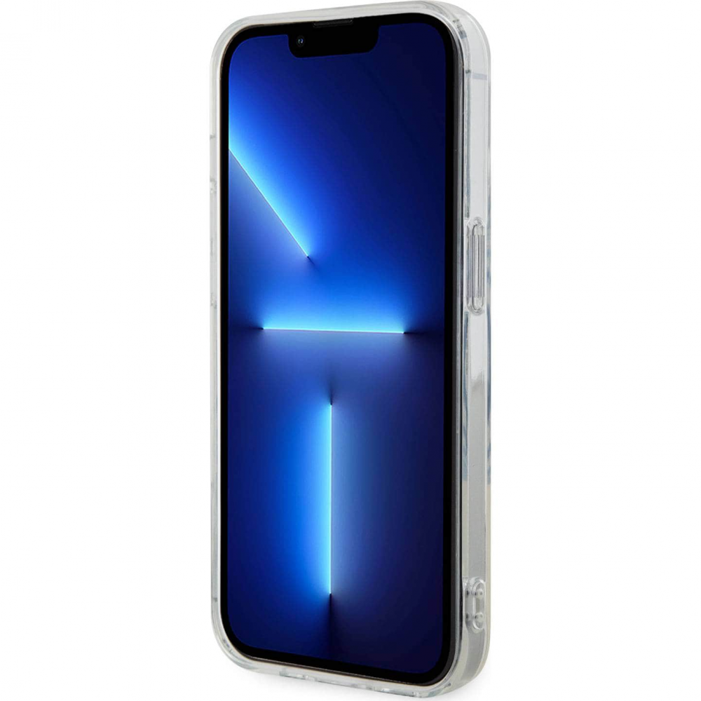 Torbica Karl Lagerfeld Hc Magsafe IML Ikonik za iPhone 15 Pro 6.1 transparent (KLHMP15LHFCKNOT)