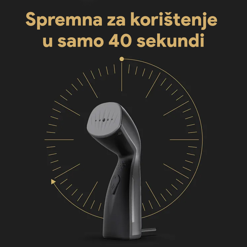 Pegla za vertikalno peglanje Aeno GS2 crna