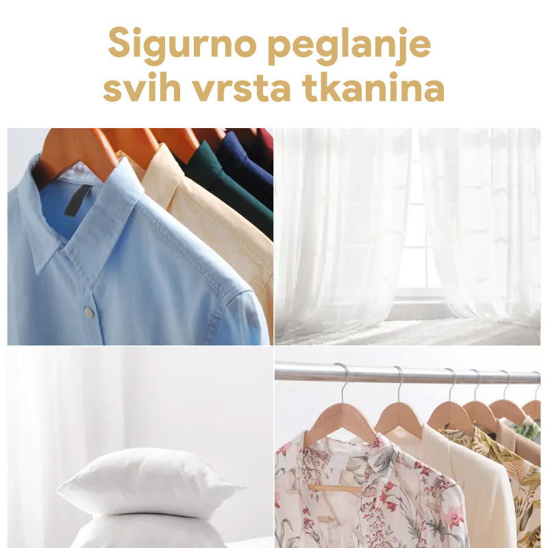 Pegla za vertikalno peglanje Aeno GS2 crna