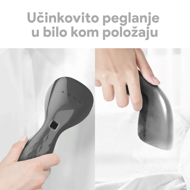Pegla za vertikalno peglanje Aeno GS2 crna