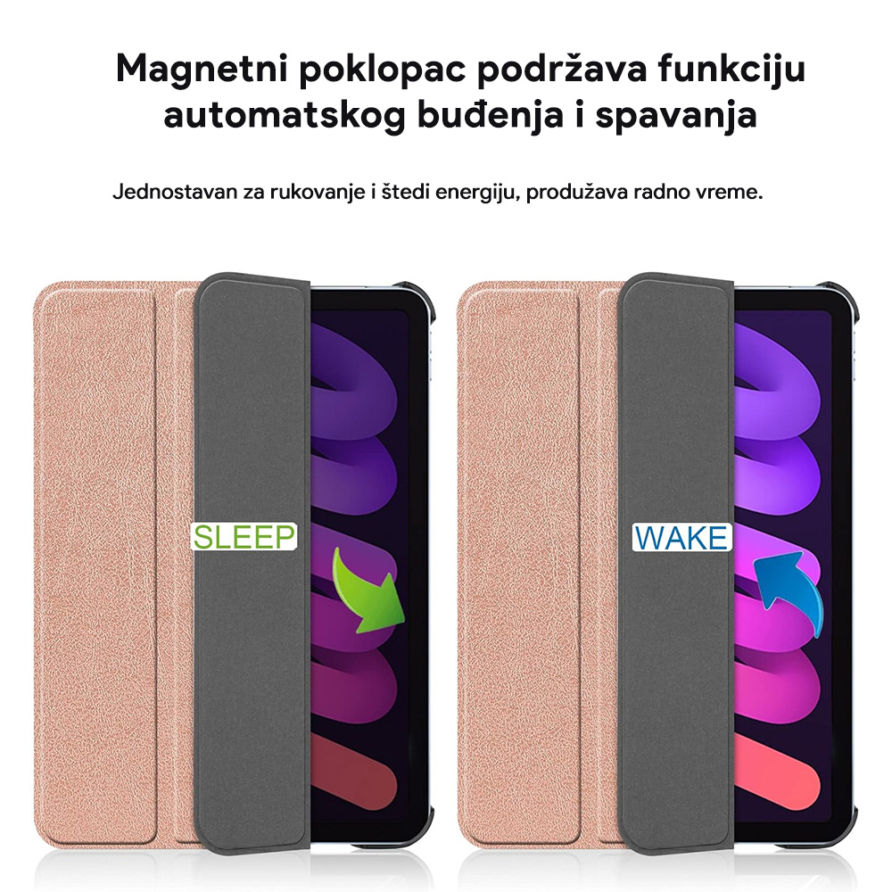 Torbica Ultra Slim za iPad Mini 8.3 2021 siva