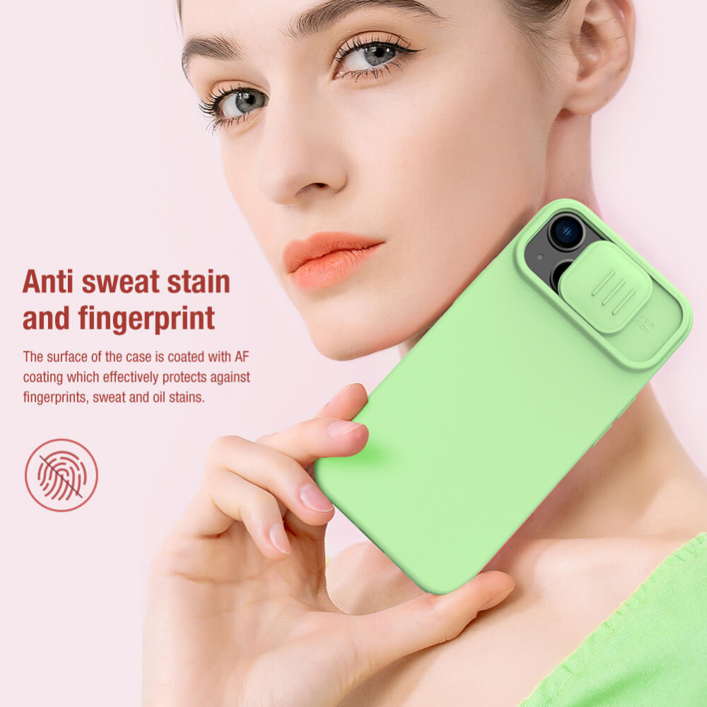 Torbica Nillkin CamShield Silky za iPhone 15 6.1 crna