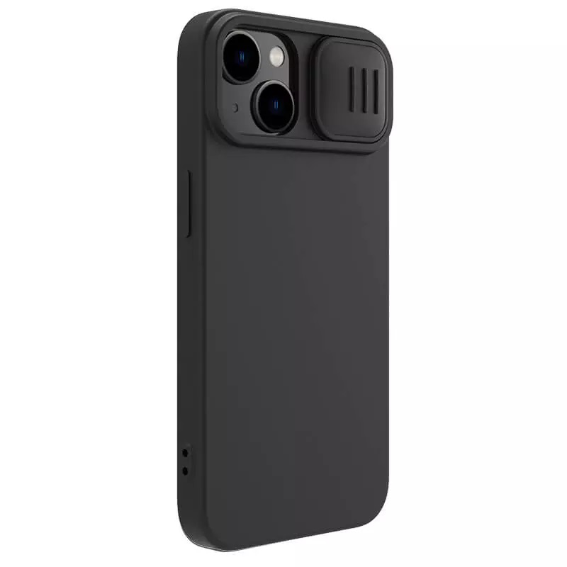 Torbica Nillkin CamShield Silky za iPhone 15 Plus 6.7 crna