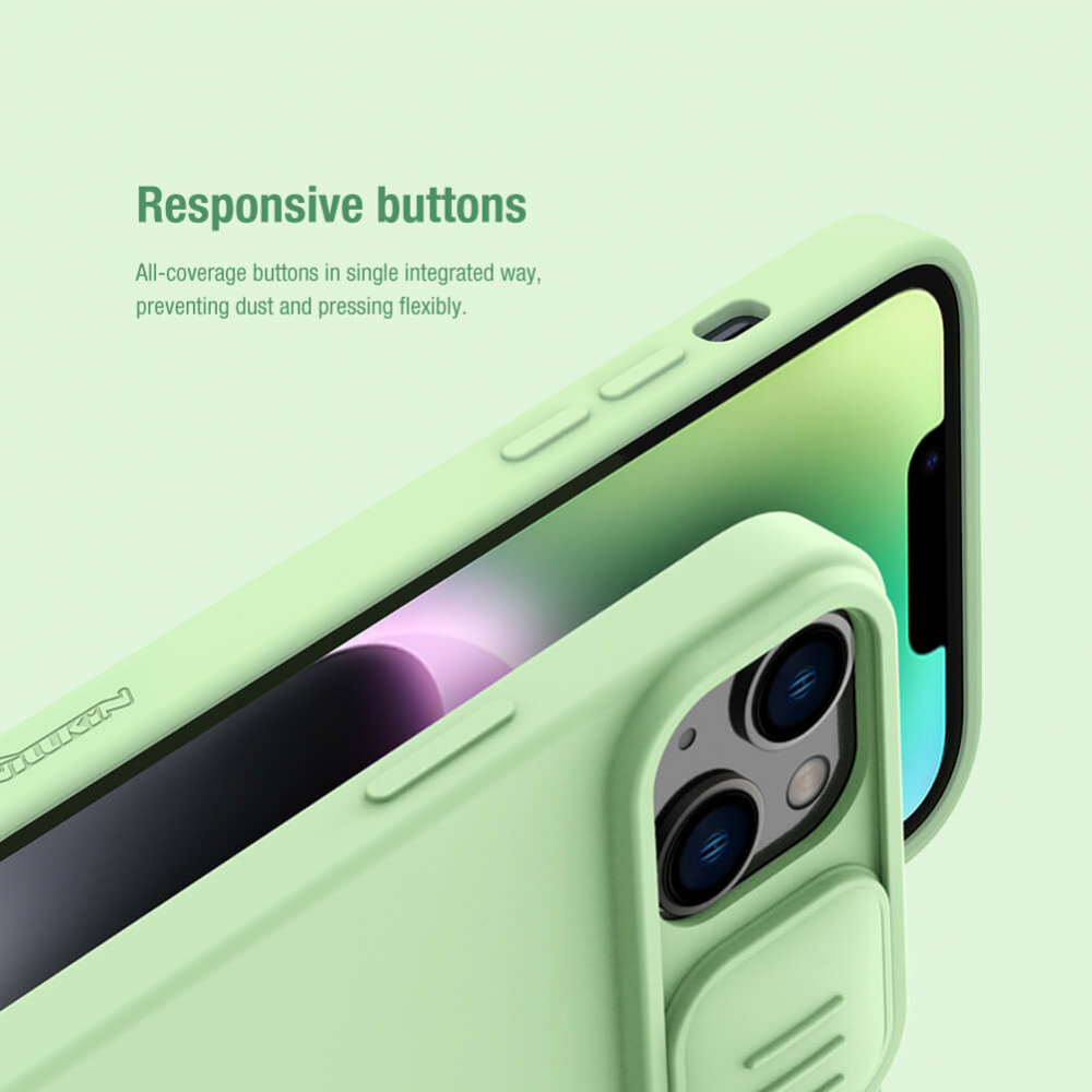 Torbica Nillkin CamShield Silky za iPhone 15 Plus 6.7 crna