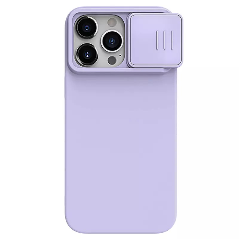 Torbica Nillkin CamShield Silky za iPhone 15 Pro 6.1 ljubicasta