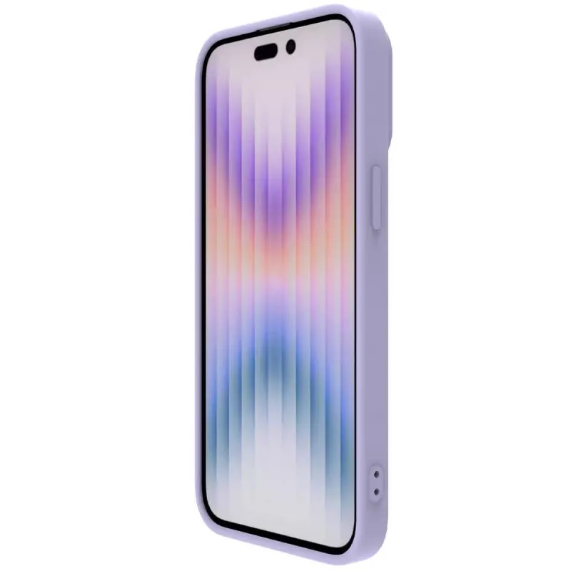 Torbica Nillkin CamShield Silky za iPhone 15 Pro 6.1 ljubicasta