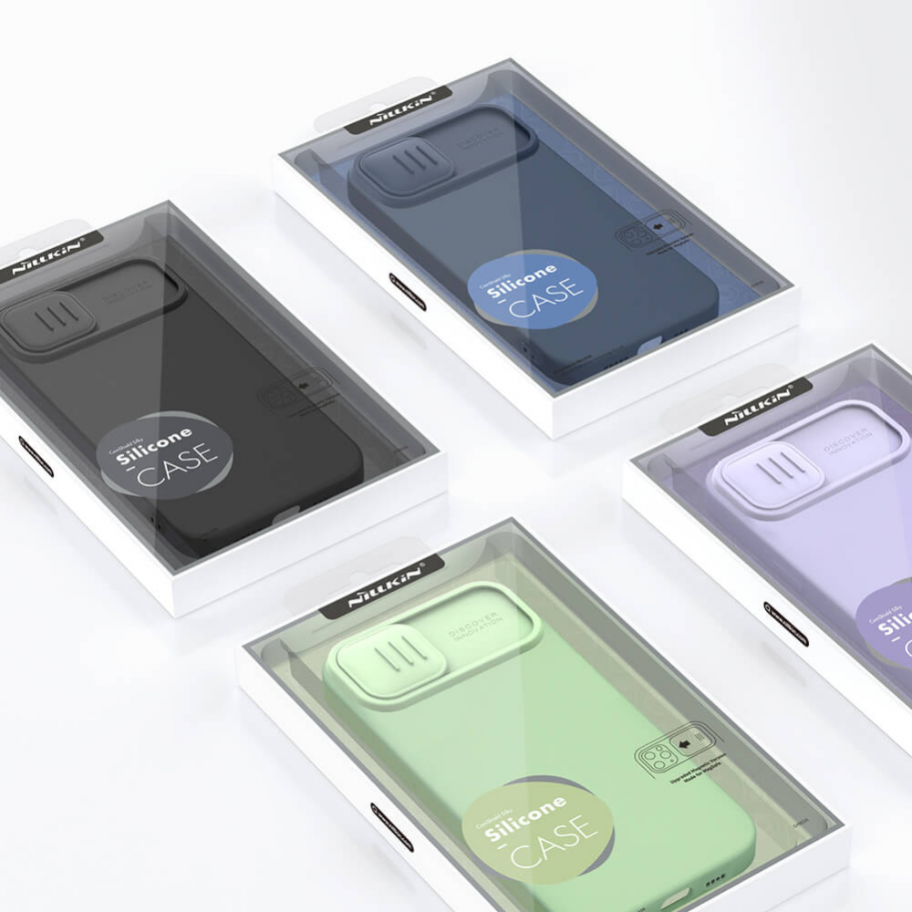 Torbica Nillkin CamShield Silky za iPhone 15 Pro Max 6.7 crna