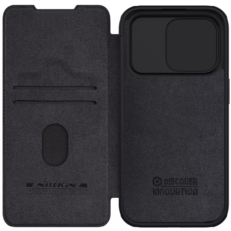 Torbica Nillkin Qin Pro za iPhone 15 Pro 6.1 crna