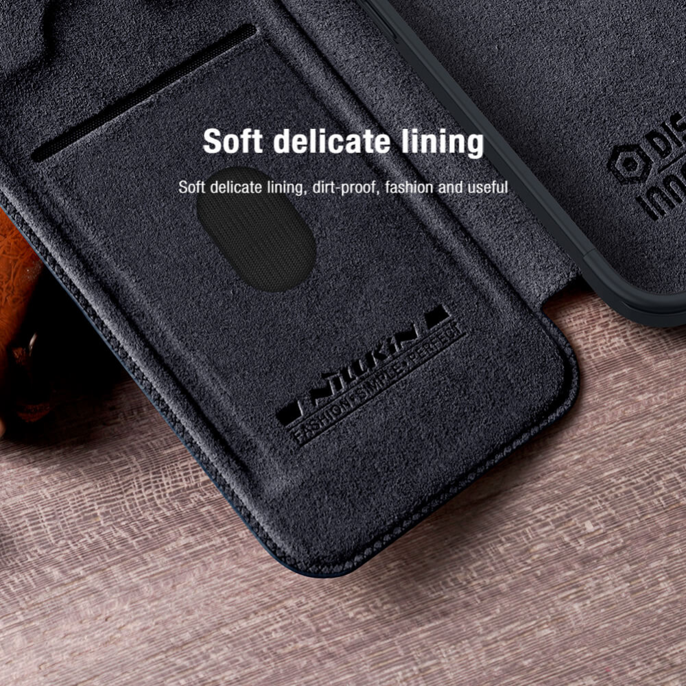Torbica Nillkin Qin Pro za iPhone 15 Pro 6.1 crna