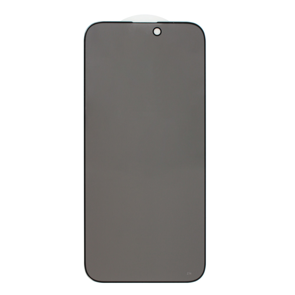 Zastitno staklo Tempered Glass Privacy 2.5D full glue za iPhone 15 Plus 6.7 crni