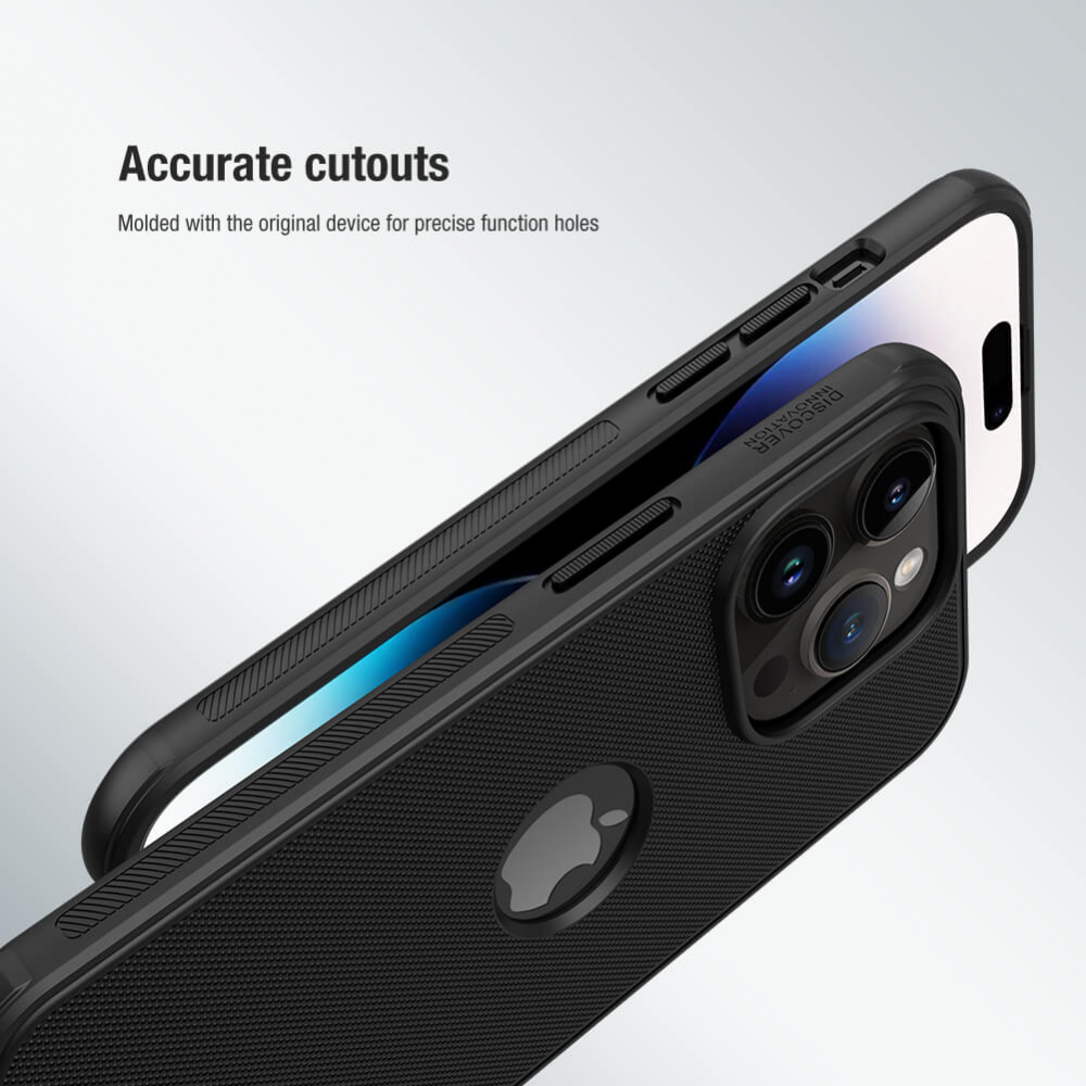 Torbica Nillkin Scrub Pro za iPhone 15 Pro Max 6.7 (sa otvorom za logo) plava