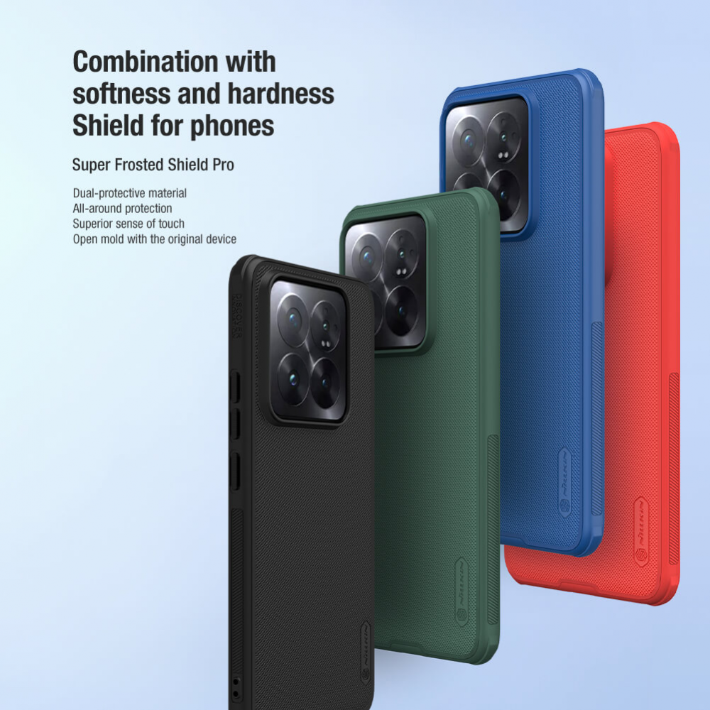Torbica Nillkin Scrub Pro za Xiaomi 14 Pro crna