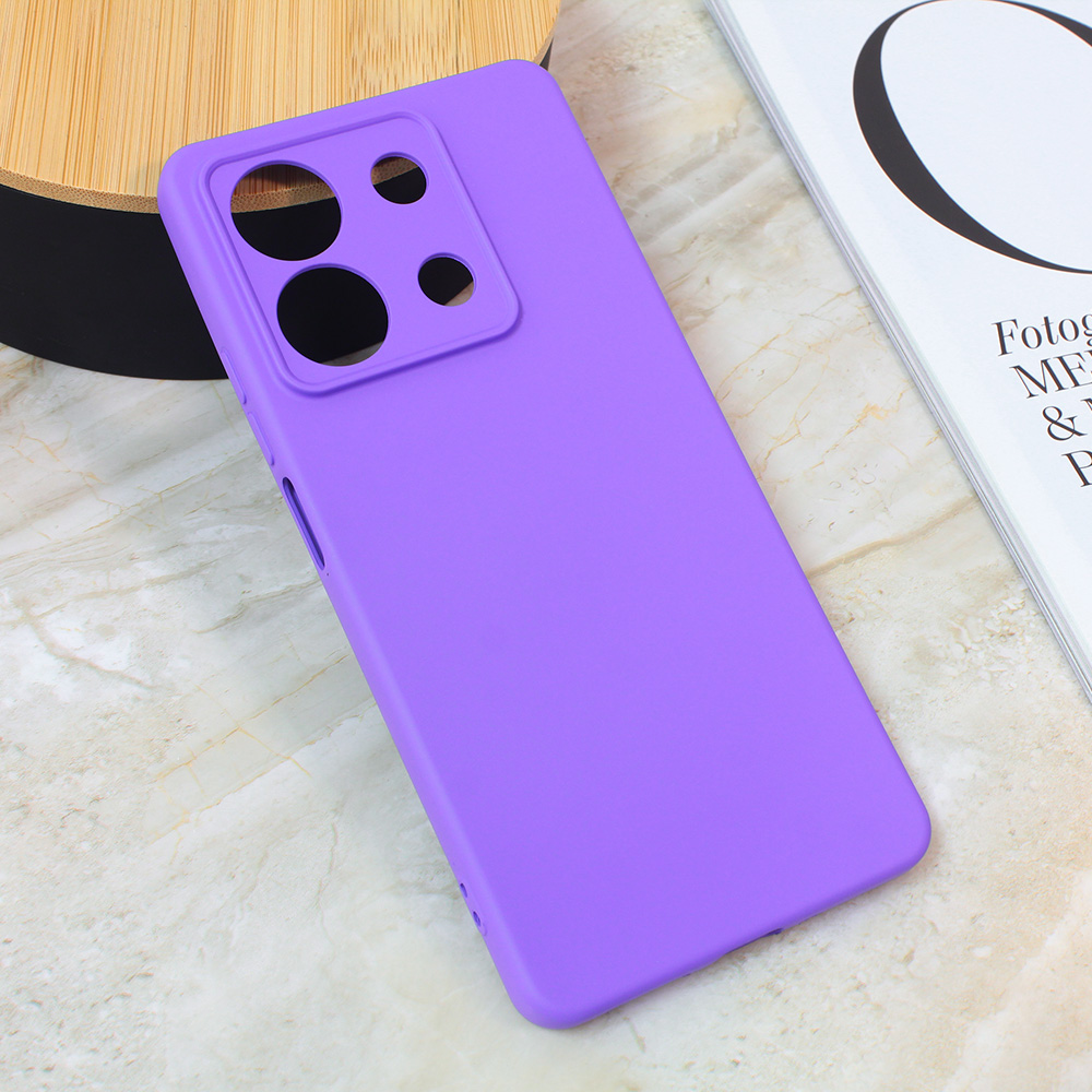 Torbica Teracell Giulietta za Xiaomi Redmi Note 13 5G (EU) mat ljubicasta