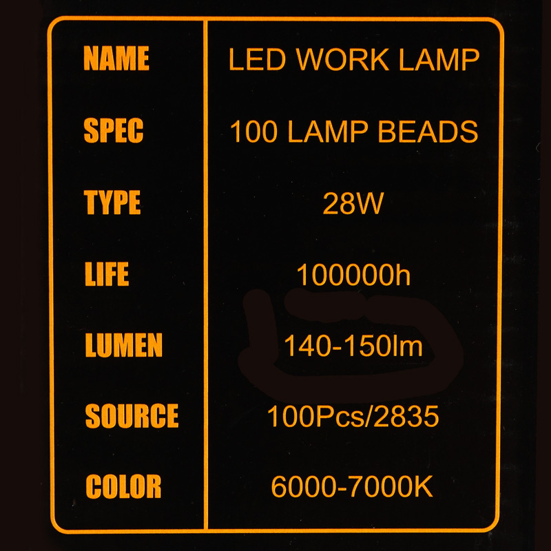 LED lampa prenosna servisna bezicna