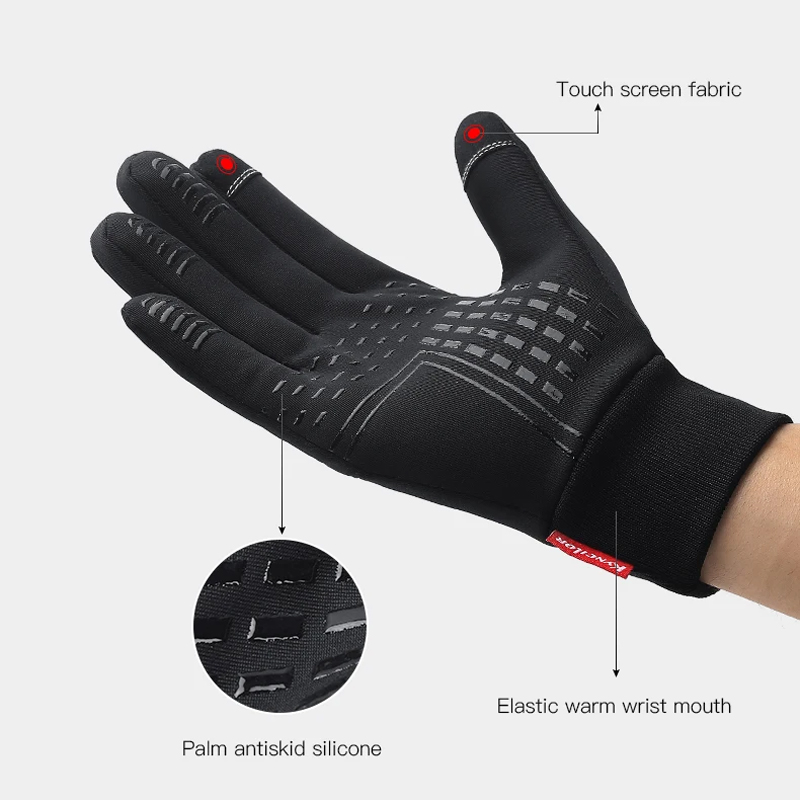 Rukavice za touch screen Kyncilor sive L
