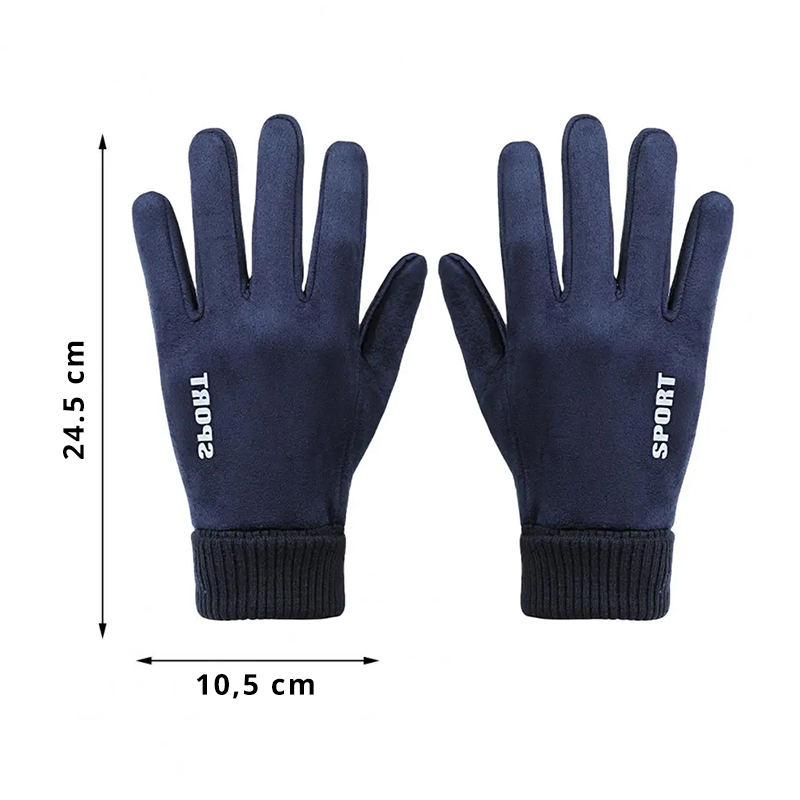 Rukavice za touch screen Sport plave