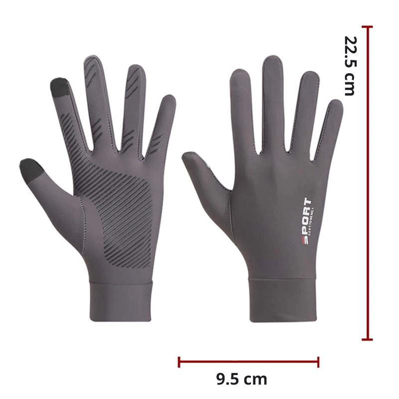 Rukavice za touch screen Sport Zero sive