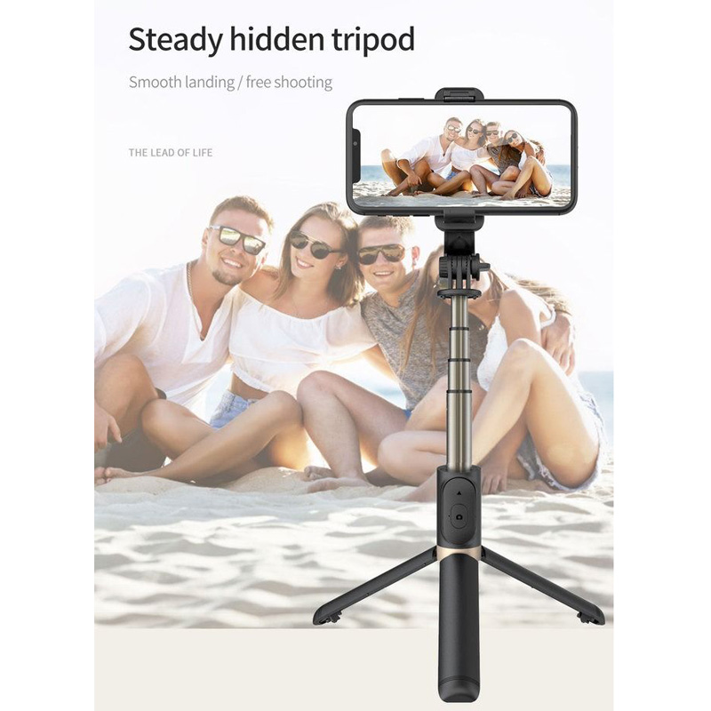 Selfie Stick REMAX Tripod 1.3m P17 crni