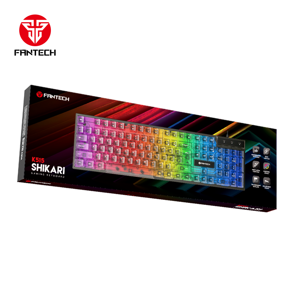 Tastatura Gaming Fantech K515 Shikari crna