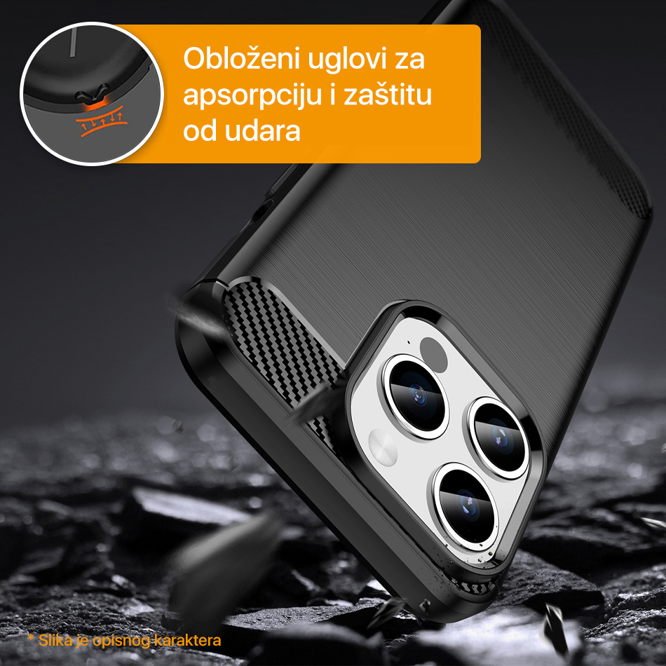 Torbica Defender Safeguard za Samsung S928B Galaxy S24 Ultra crna