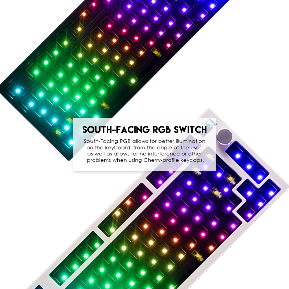 Tastatura Mehanicka Gaming Fantech MK910 RGB Vibe Maxfit 81 Royal Prince Wireless (Yellow switch)
