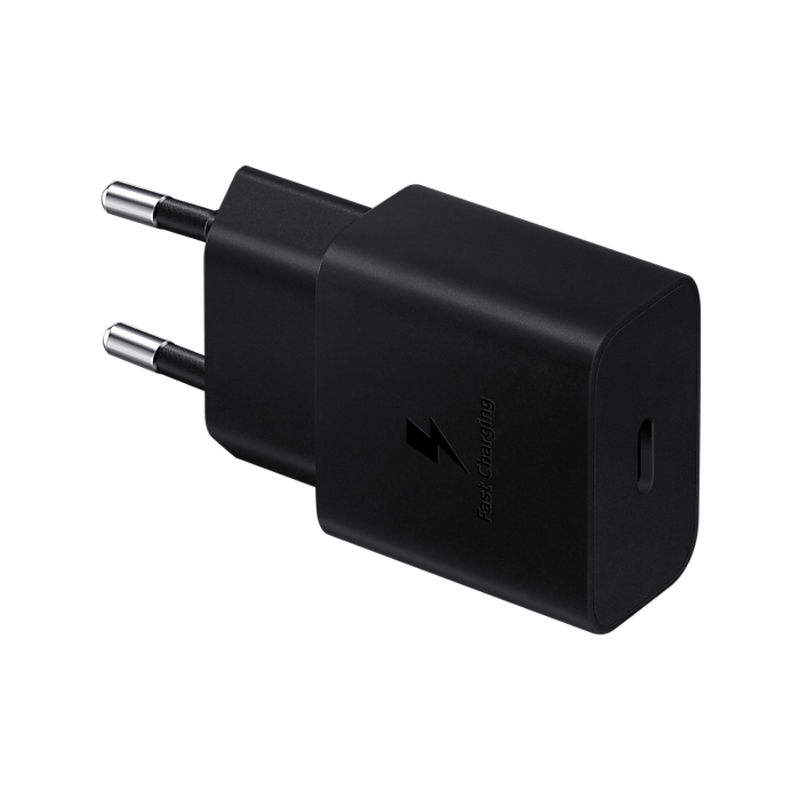 Samsung kucni punjac 15W Type C bez kabla crni (EP-T1510-NBE)