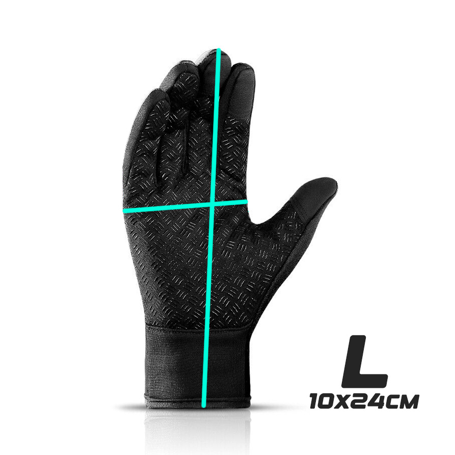 Rukavice za touch screen Forest crne L