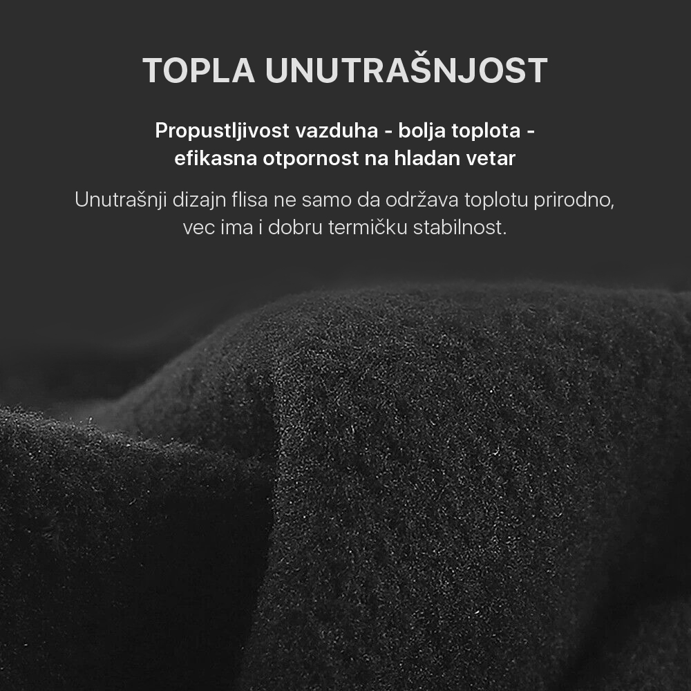 Rukavice za touch screen Forest crne XL