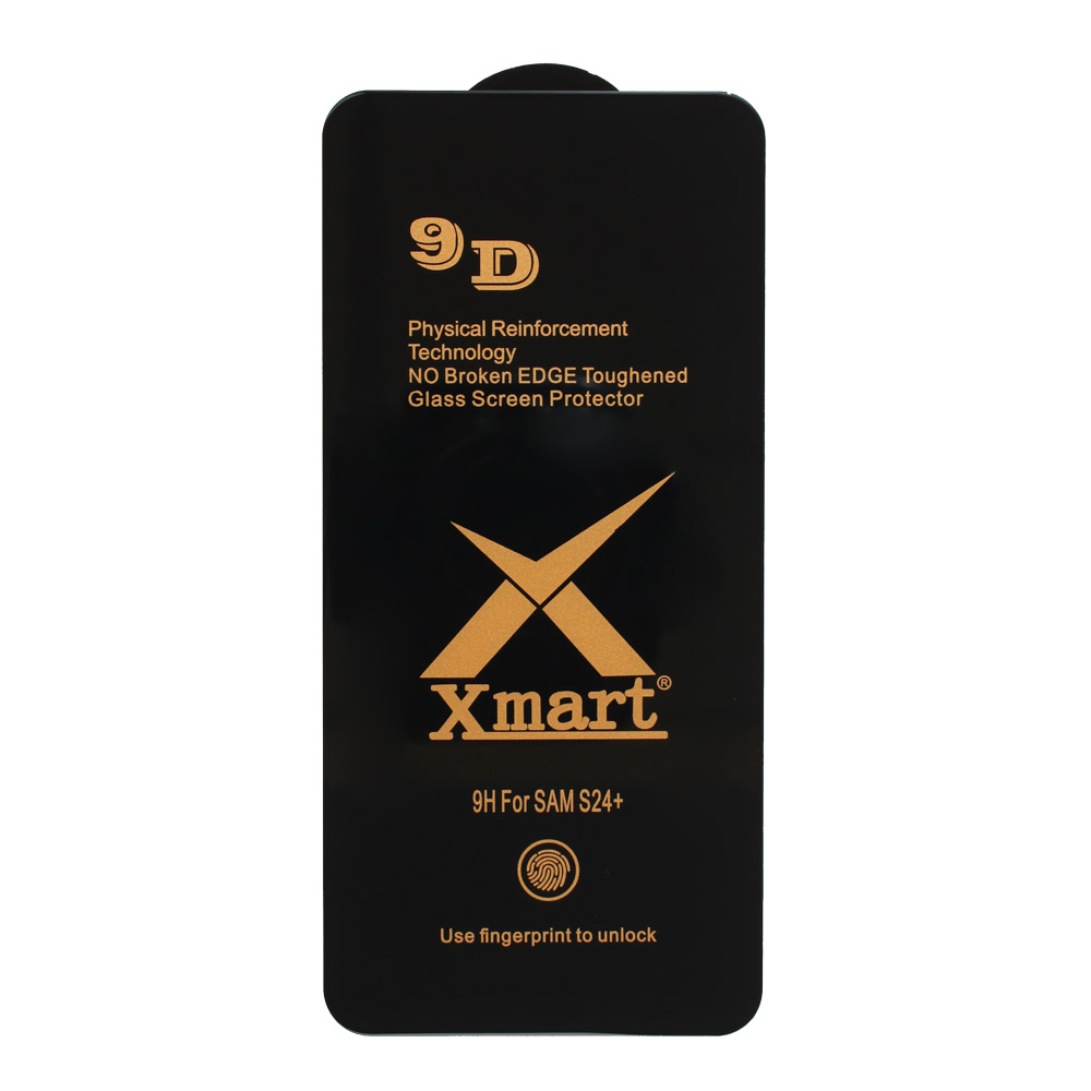 Zastitno staklo Tempered Glass X Mart 9D za Samsung S926B/S936B Galaxy S24 Plus/S25 Plus (fingerprint unlock)