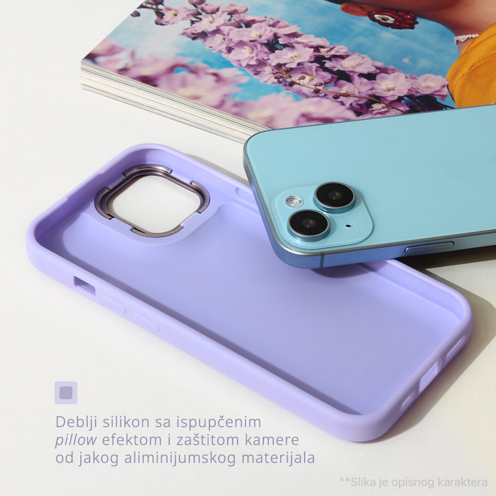 Torbica Pillow Soft za Samsung A245F Galaxy A24 4G crvena