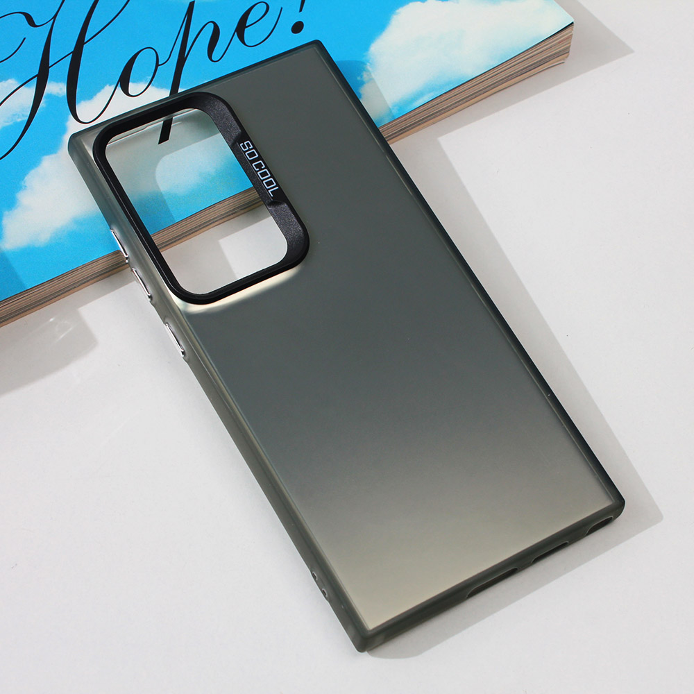 Torbica Clear za Samsung S911B Galaxy S23 crna
