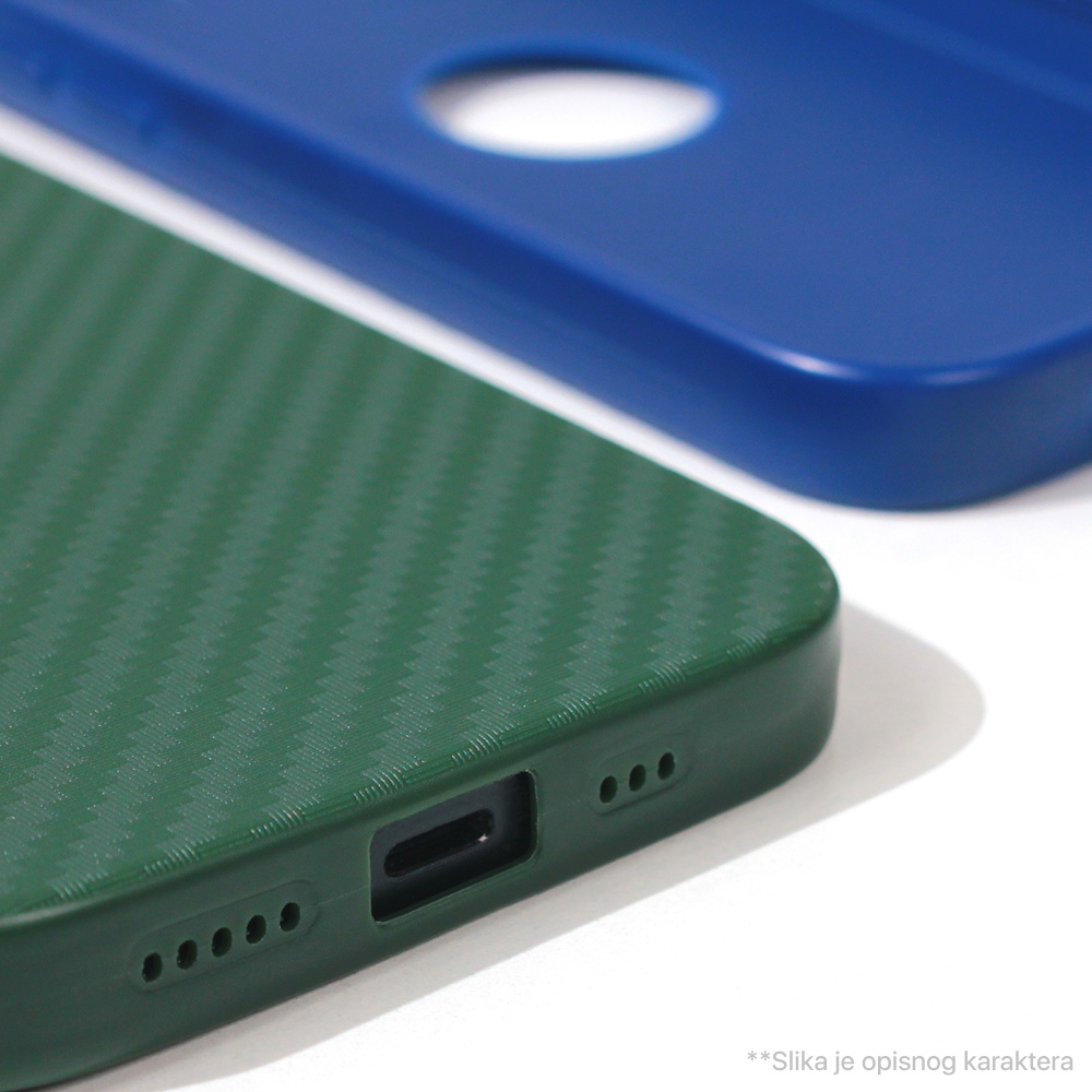 Torbica Carbon Stripe za iPhone 14 Pro 6.1 crna