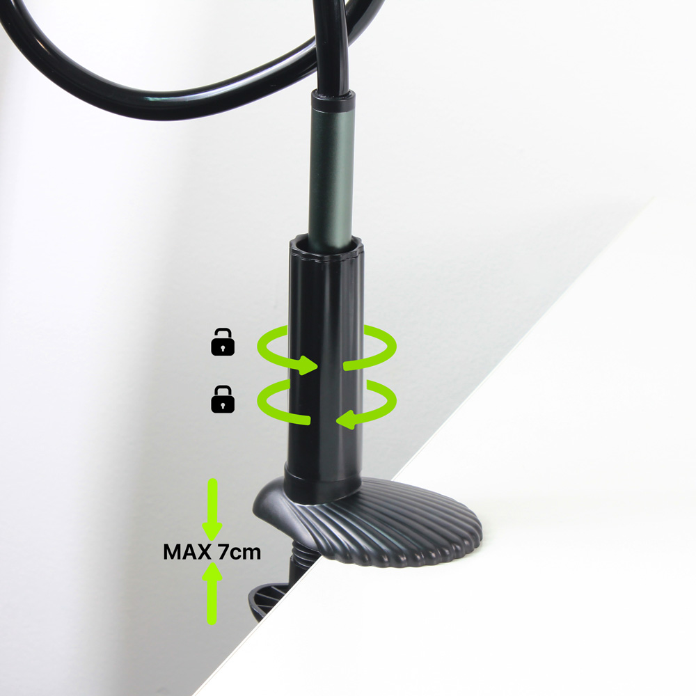 Fleksibilni desktop drzac za mobilni telefon tip3 crni