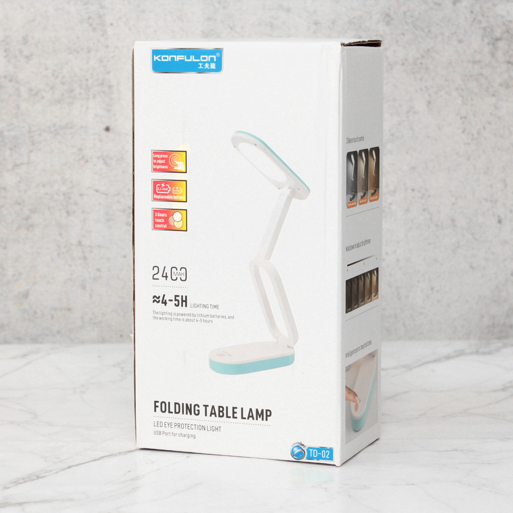 LED Lampa Konfulon TD-02 bela