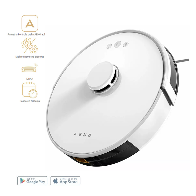 Aeno robot usisivac RC2S beli