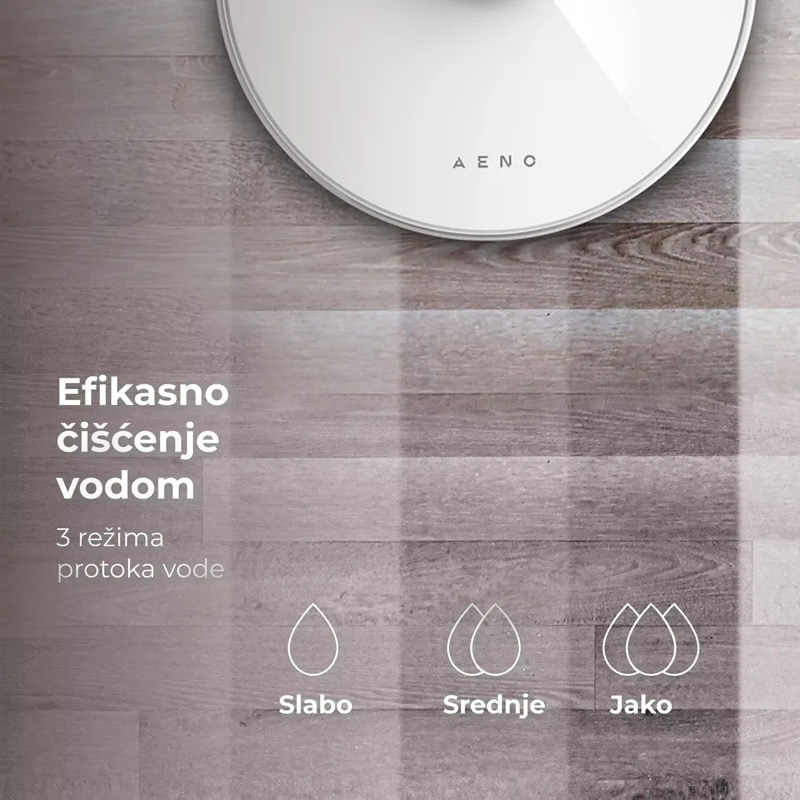 Aeno robot usisivac RC2S beli