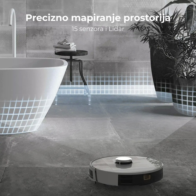 Aeno robot usisivac RC2S beli