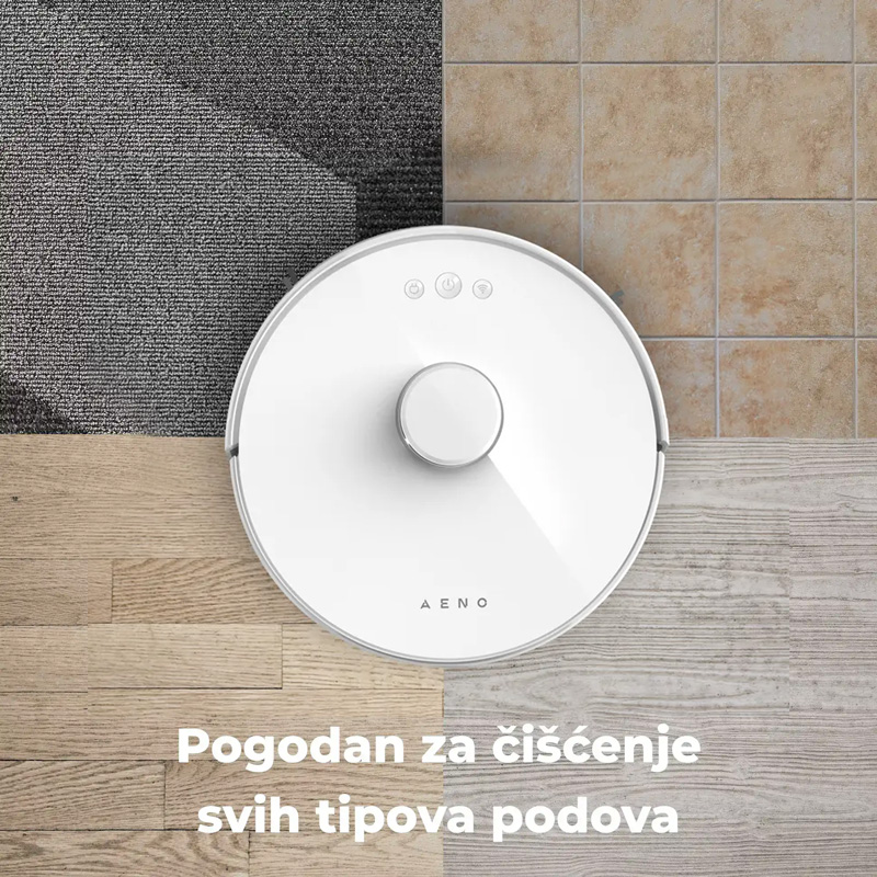 Aeno robot usisivac RC2S beli