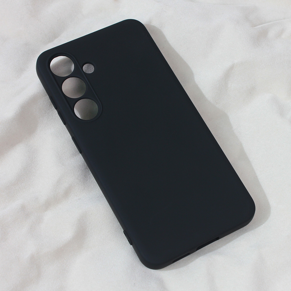 Torbica Teracell Soft Velvet za Samsung S921B Galaxy S24 crna