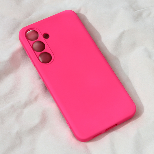 Torbica Teracell Soft Velvet za Samsung S921B Galaxy S24 pink