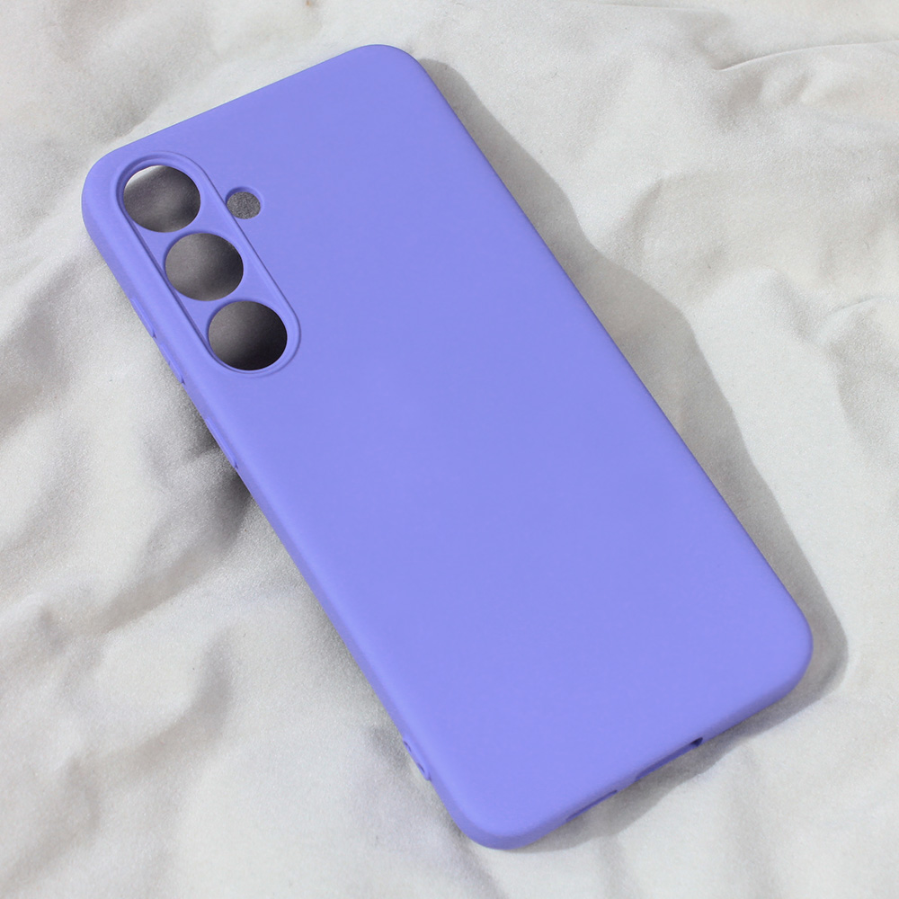 Torbica Teracell Soft Velvet za Samsung S926B Galaxy S24 Plus ljubicasta